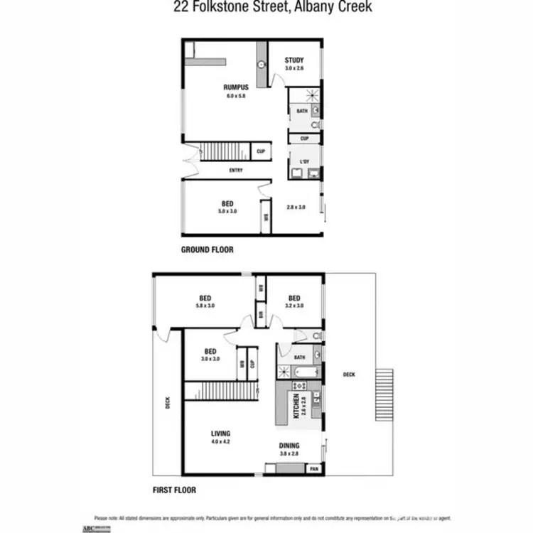 Floorplan of Homely house listing, 22 Folkstone Avenue, Albany Creek QLD 4035