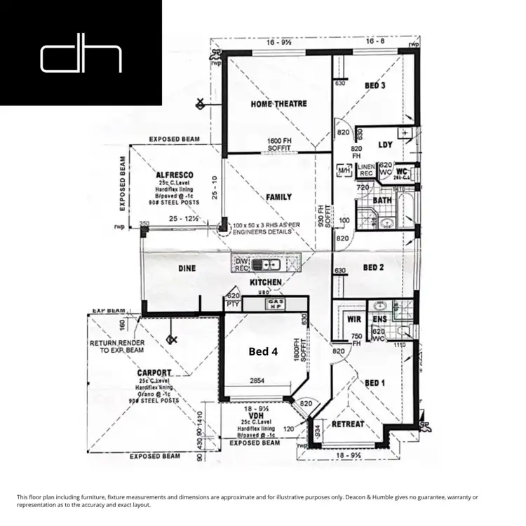 Floorplan of Homely house listing, 9 Claremorris Parkway, Butler WA 6036