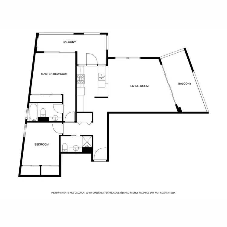 Floorplan of Homely apartment listing, 501/292 Boundary Street, Spring Hill QLD 4000