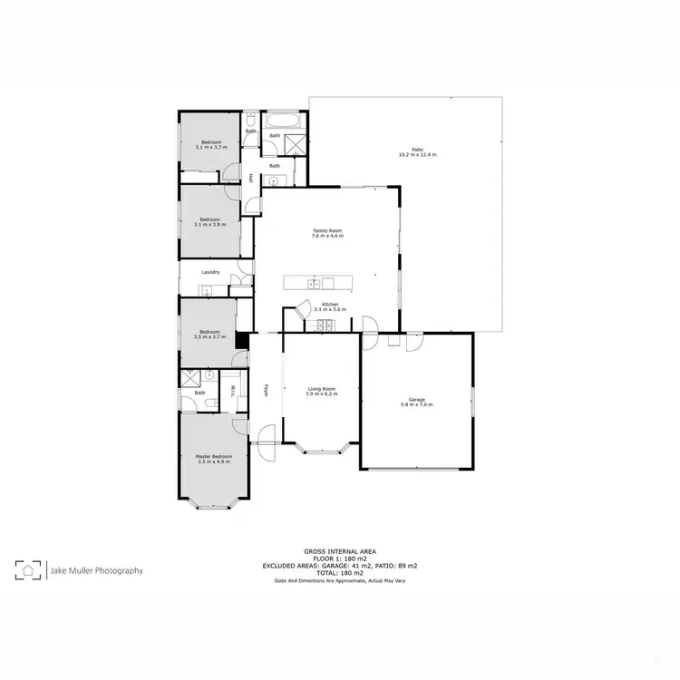 Floorplan of Homely house listing, 14 Kaleo Court, Mount Gambier SA 5290