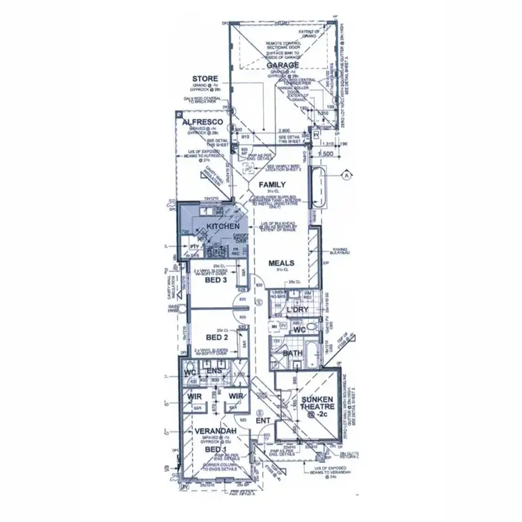 Floorplan of Homely house listing, 21 Comito Bend, Alkimos WA 6038