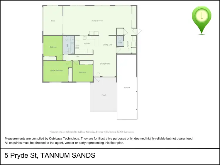 Floorplan of Homely house listing, 5 Pryde Street, Tannum Sands QLD 4680