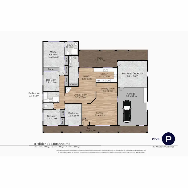 Floorplan of Homely house listing, 11 Hilder Street, Loganholme QLD 4129