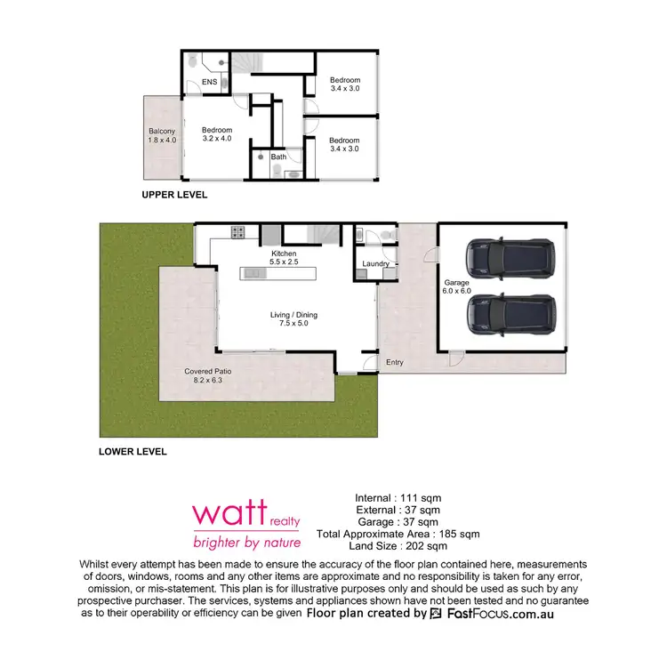 Floorplan of Homely townhouse listing, 29/63 Sean Street, Boondall QLD 4034
