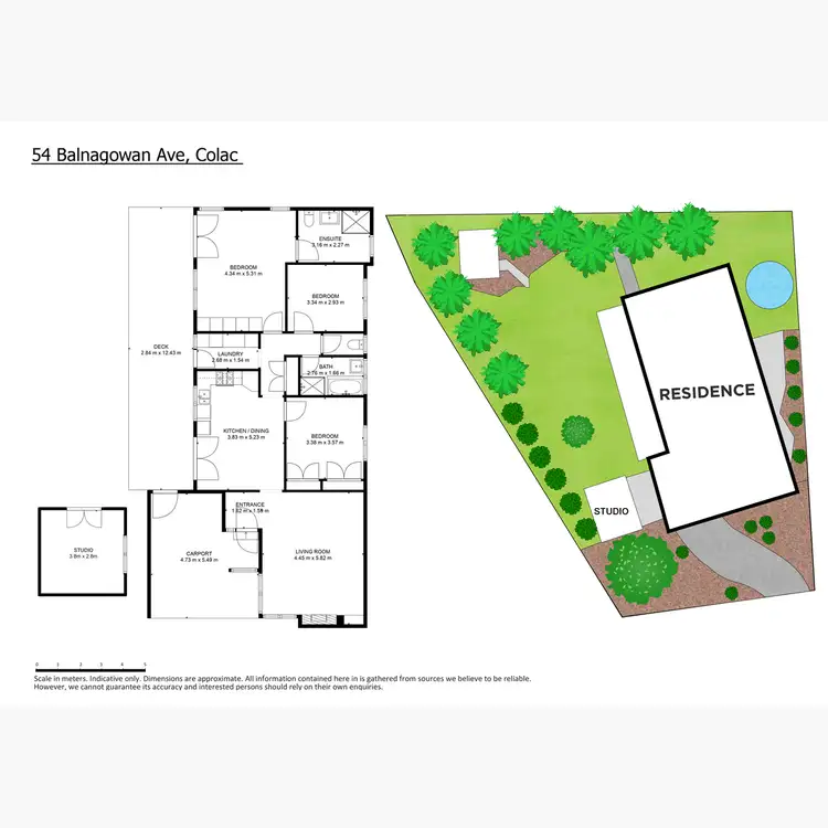 Floorplan of Homely house listing, 54 Balnagowan Avenue, Colac VIC 3250