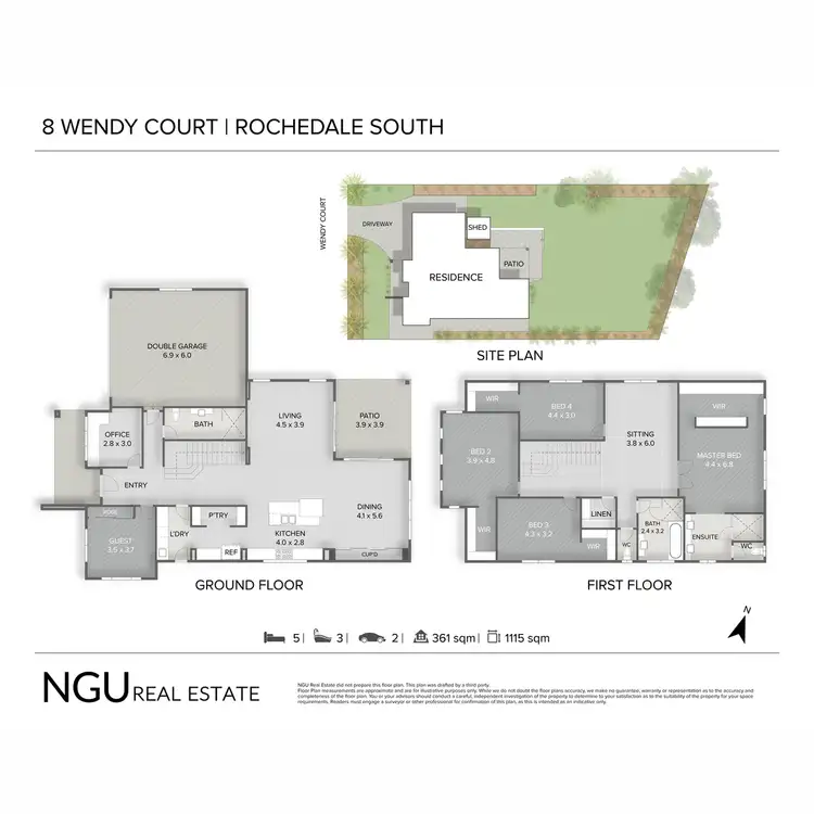 Floorplan of Homely house listing, 8 Wendy Court, Rochedale South QLD 4123