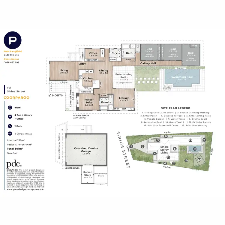 Floorplan of Homely house listing, 141 Sirius Street, Coorparoo QLD 4151