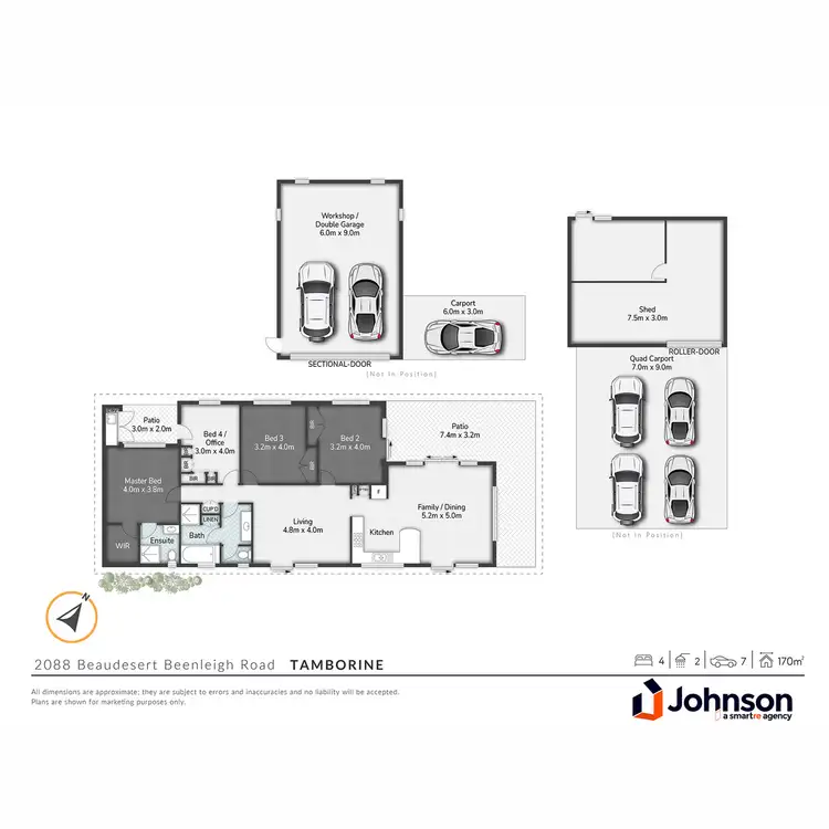 Floorplan of Homely house listing, 2088 Beaudesert-Beenleigh Road, Tamborine QLD 4270