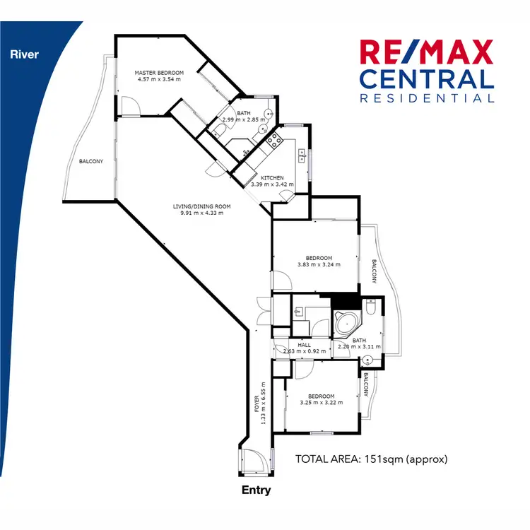Floorplan of Homely apartment listing, 30/501 Queen Street, Brisbane City QLD 4000