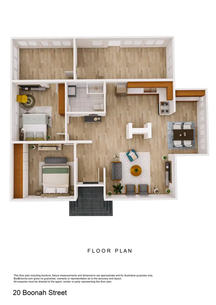 Floorplan of Homely house listing, 20 Boonah Street, Griffith NSW 2680