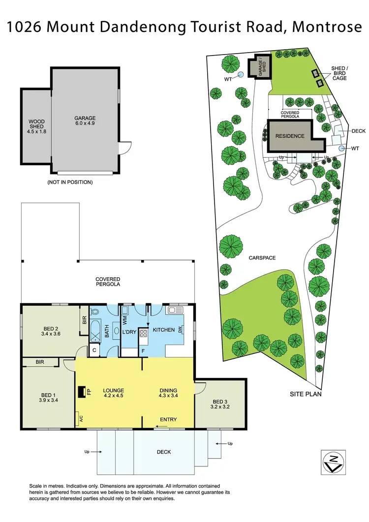 Floorplan of Homely house listing, 1026 Mt Dandenong Tourist Road, Montrose VIC 3765