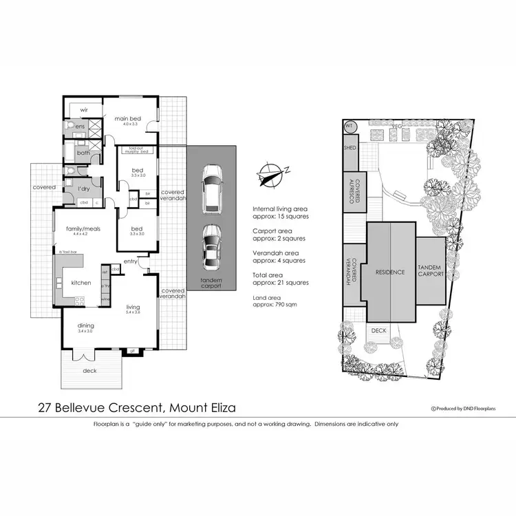 Floorplan of Homely house listing, 27 Bellevue Crescent, Mount Eliza VIC 3930