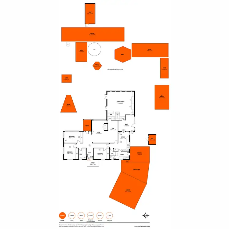 Floorplan of Homely house listing, 11 Harvey Crescent, Greenwith SA 5125