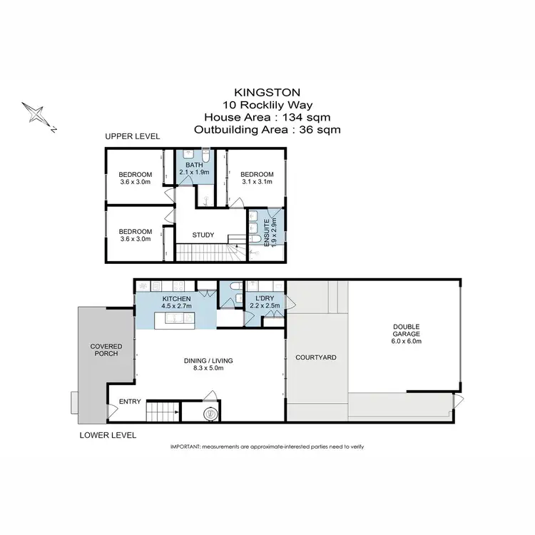 Floorplan of Homely house listing, 10 Rock Lily Way, Kingston TAS 7050