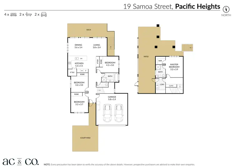 Floorplan of Homely house listing, 19 Samoa Street, Pacific Heights QLD 4703