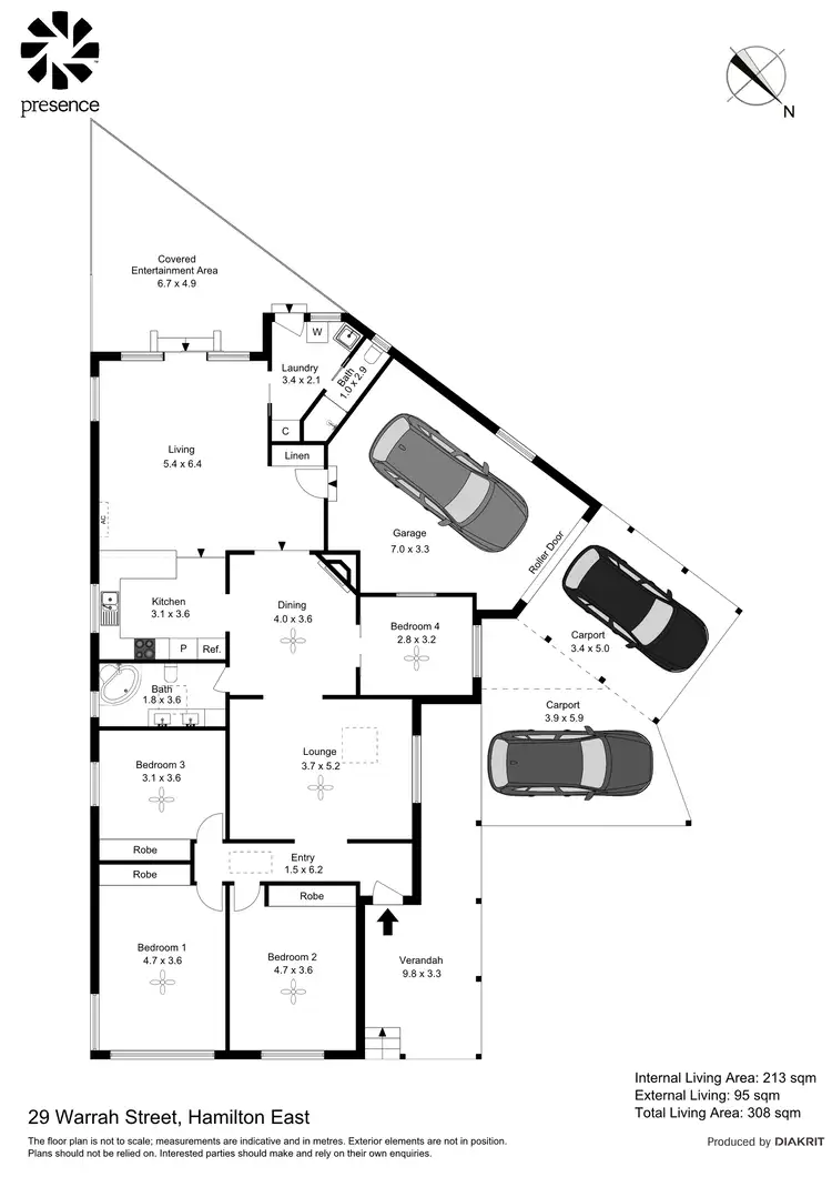 Floorplan of Homely house listing, 29 Warrah Street, Hamilton East NSW 2303