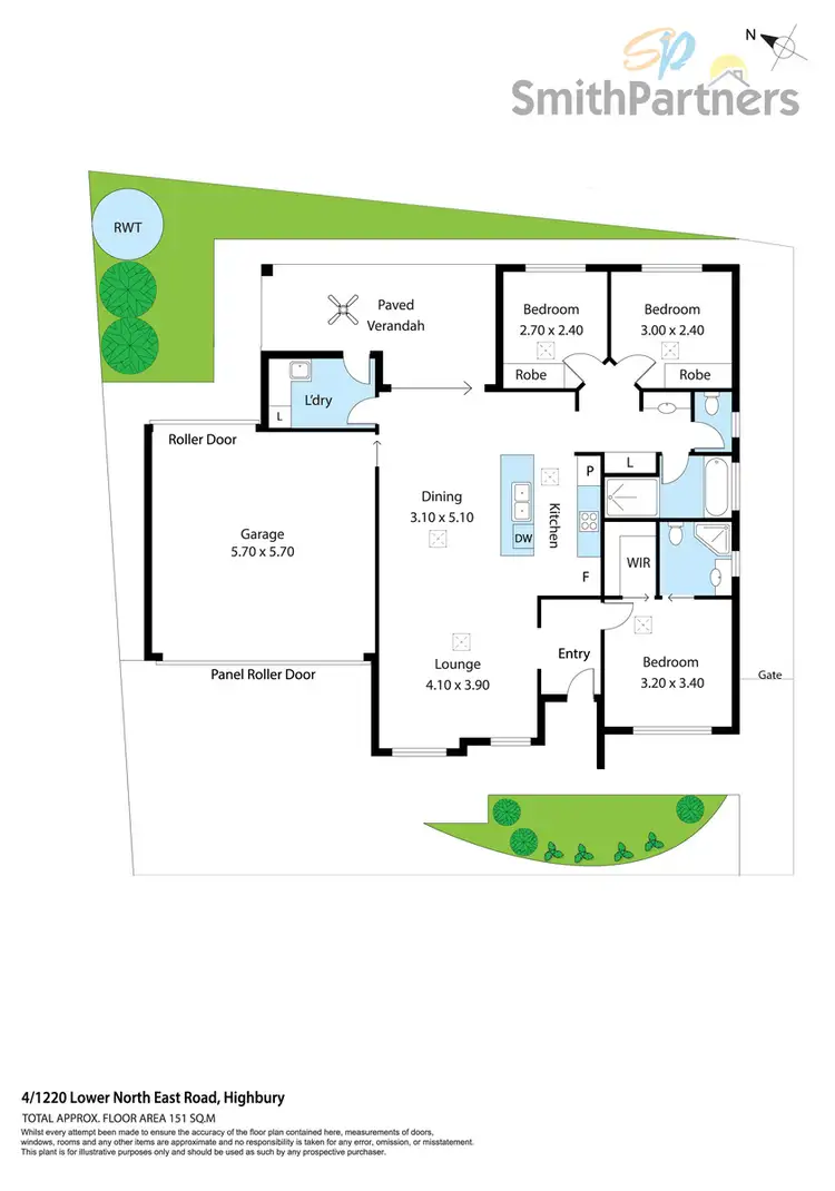 Floorplan of Homely house listing, 4/1220 Lower North East Road, Highbury SA 5089