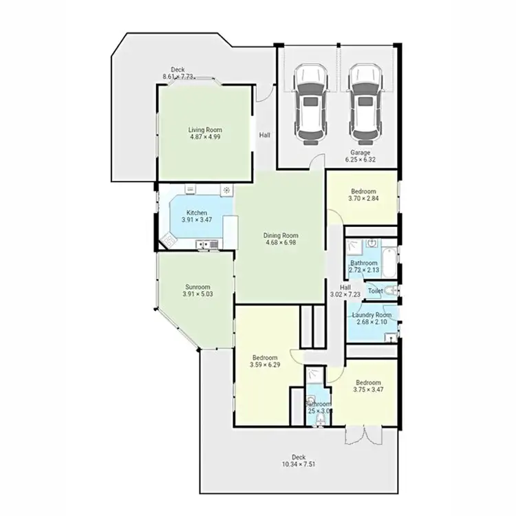 Floorplan of Homely house listing, 71 Max Slater Drive, Bega NSW 2550