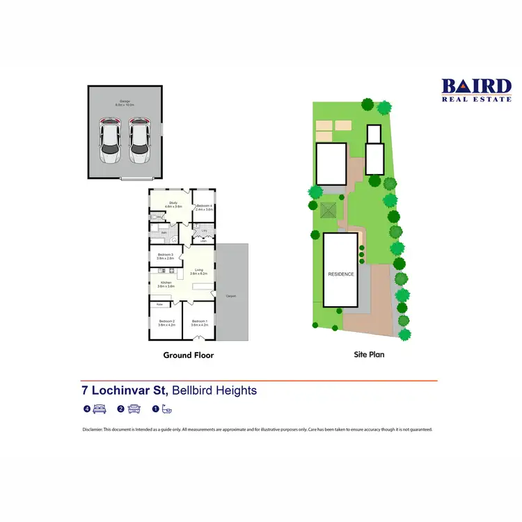 Floorplan of Homely house listing, 7 Lochinvar Street, Bellbird Heights NSW 2325