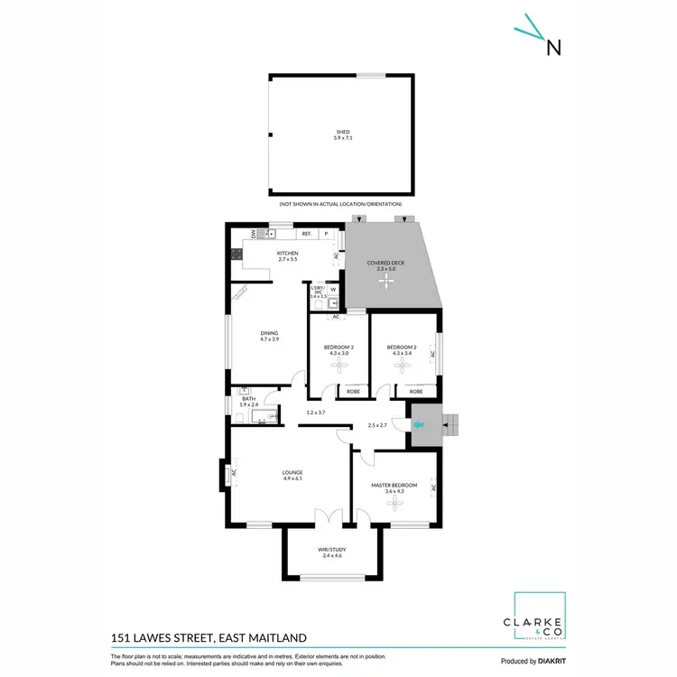 Floorplan of Homely house listing, 151 Lawes Street, East Maitland NSW 2323