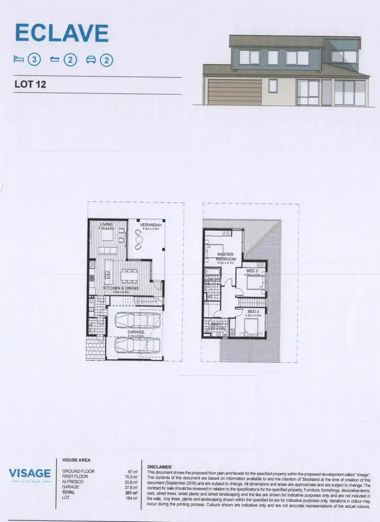 Floorplan of Homely house listing, 79 Clementine Boulevard, Treeby WA 6164