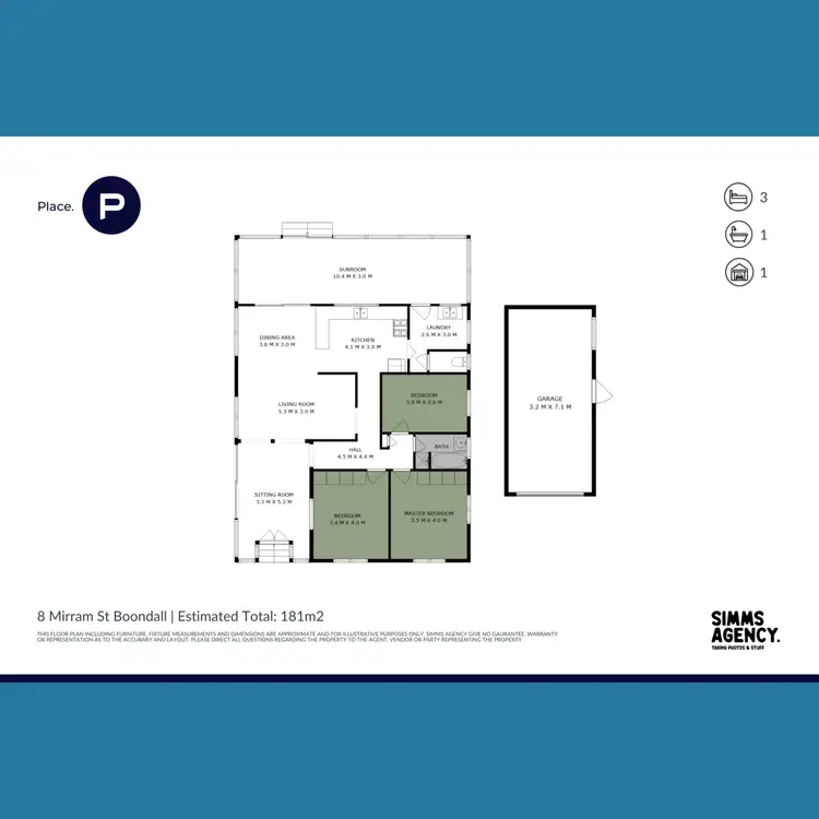 Floorplan of Homely house listing, 8 Mirram Street, Boondall QLD 4034
