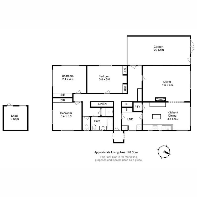 Floorplan of Homely house listing, 89a Chapel Street, Glenorchy TAS 7010
