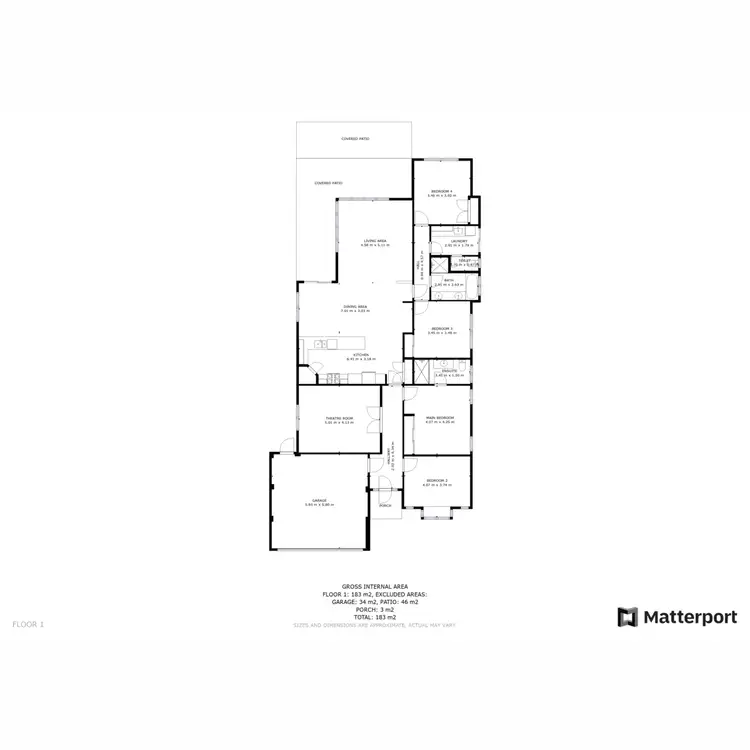 Floorplan of Homely house listing, 53 West Road, Bassendean WA 6054