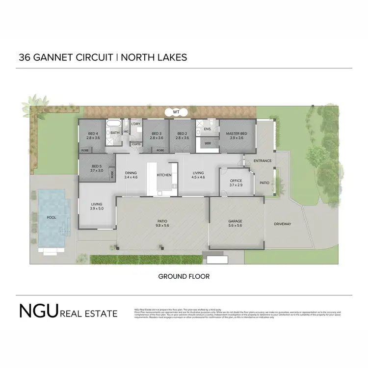 Floorplan of Homely house listing, Address available on request