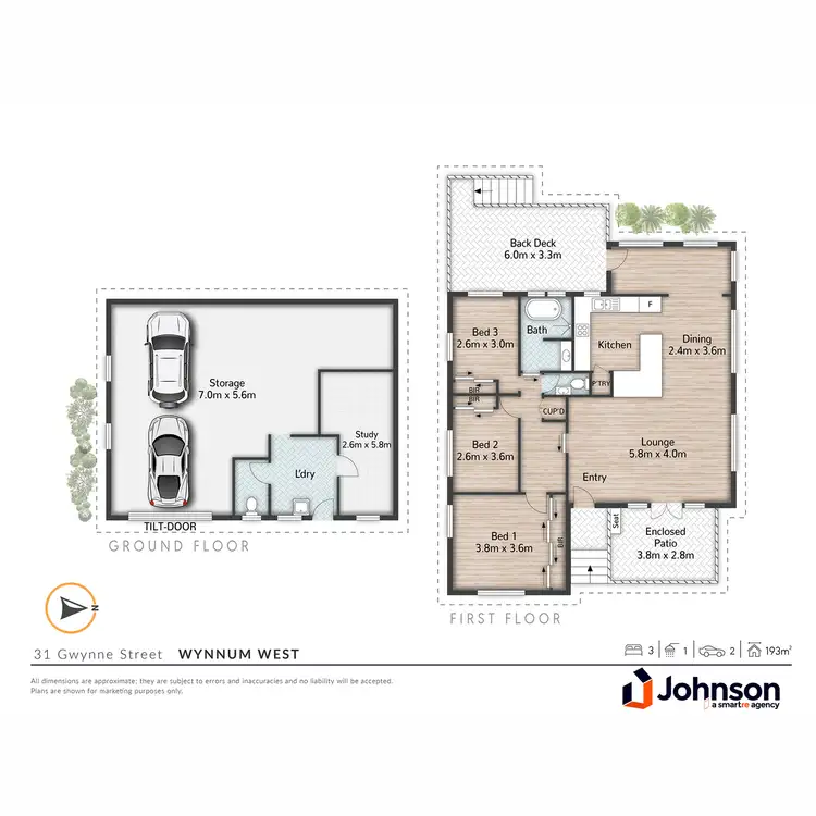 Floorplan of Homely house listing, 31 Gwynne Street, Wynnum West QLD 4178