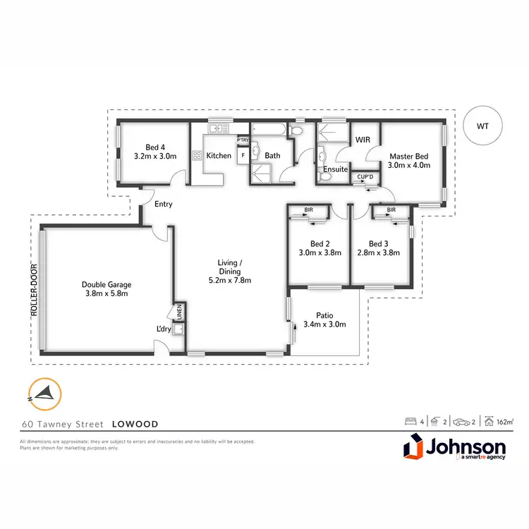 Floorplan of Homely house listing, 60 Tawney Street, Lowood QLD 4311