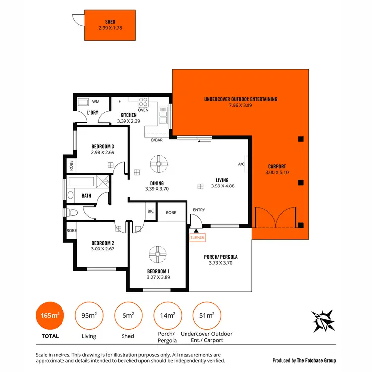 Floorplan of Homely house listing, 14 Cassia Court, Aberfoyle Park SA 5159