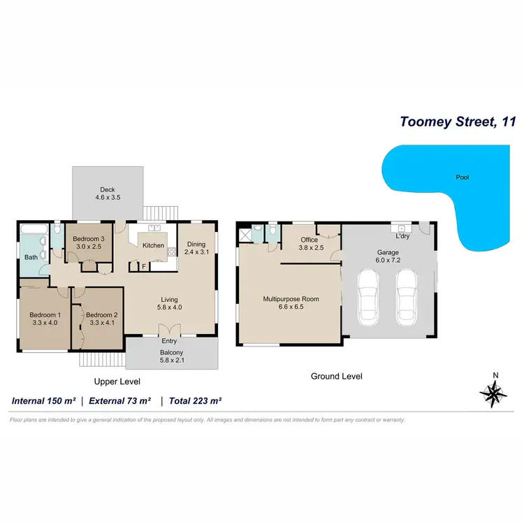 Floorplan of Homely house listing, 11 Toomey Street, Chermside West QLD 4032