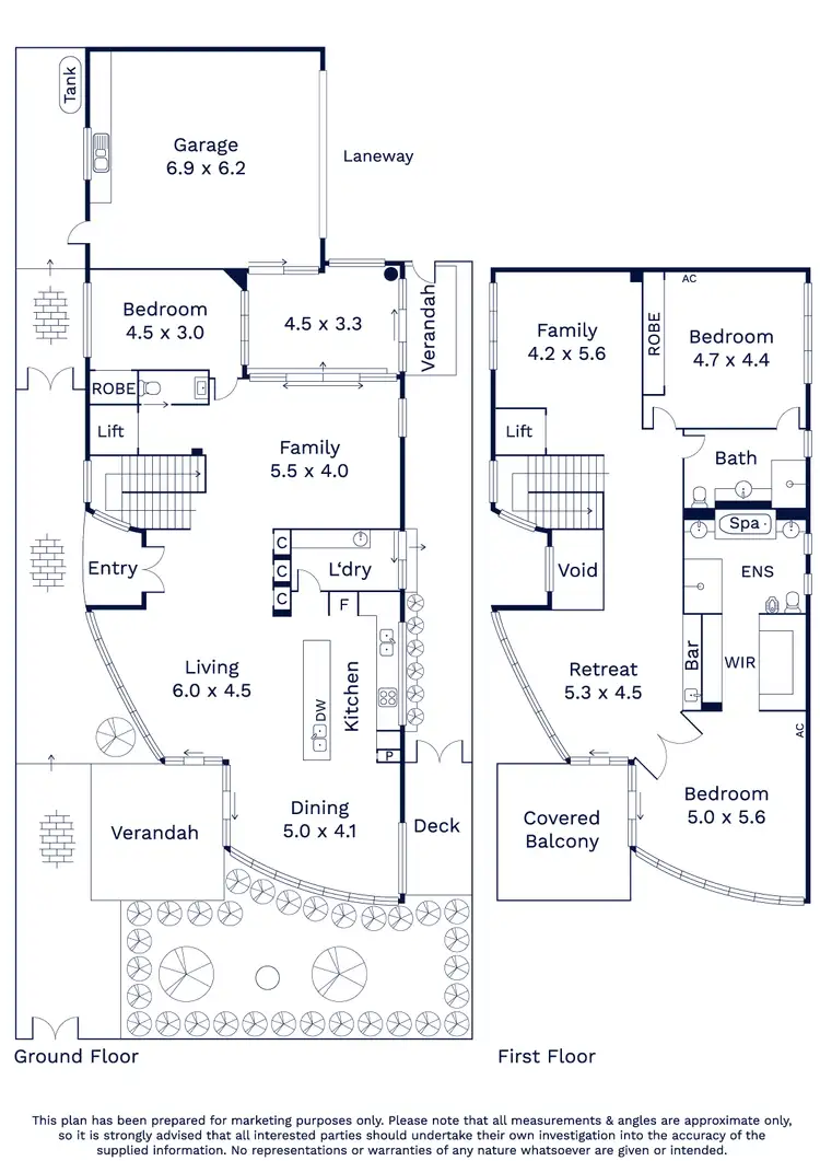 Floorplan of Homely house listing, 50 Cumberland Drive, Maribyrnong VIC 3032