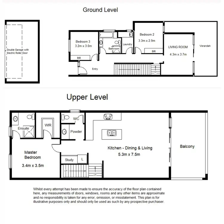 Floorplan of Homely townhouse listing, 1/12 Mathews Street, Port Augusta West SA 5700