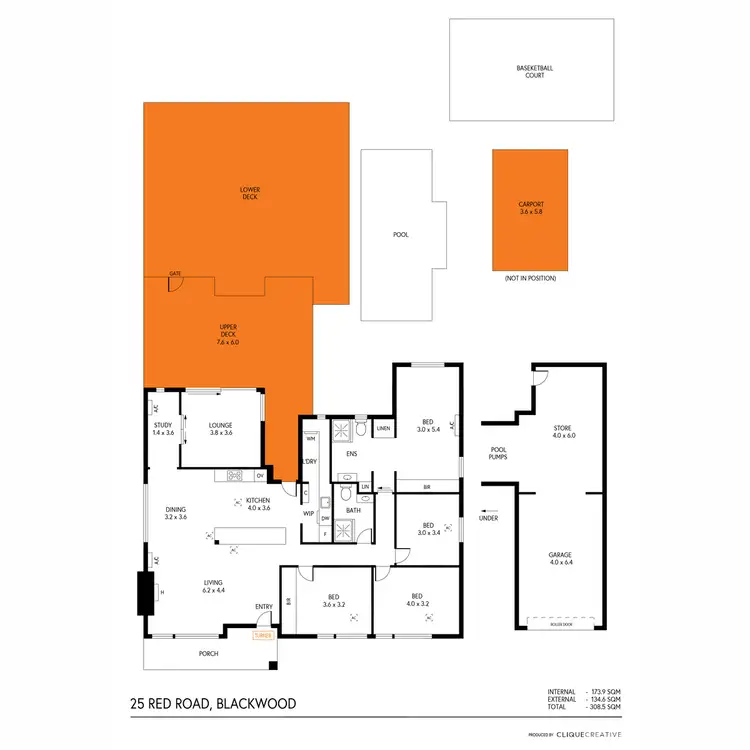 Floorplan of Homely house listing, 25 Red Road, Blackwood SA 5051