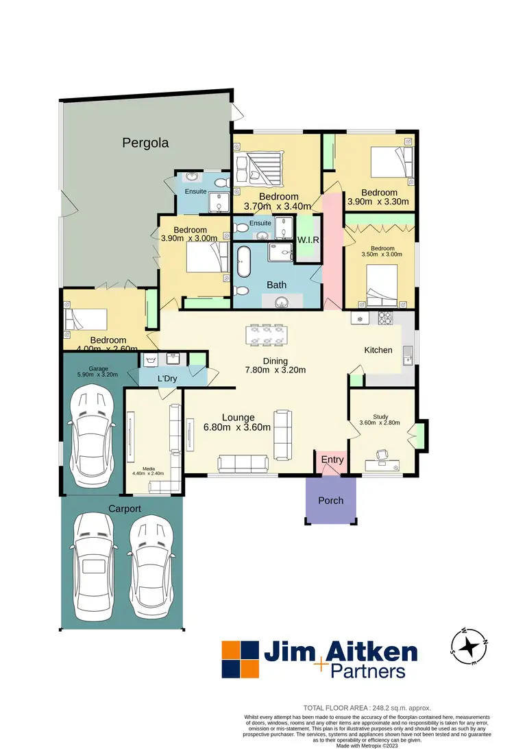 Floorplan of Homely house listing, Address available on request