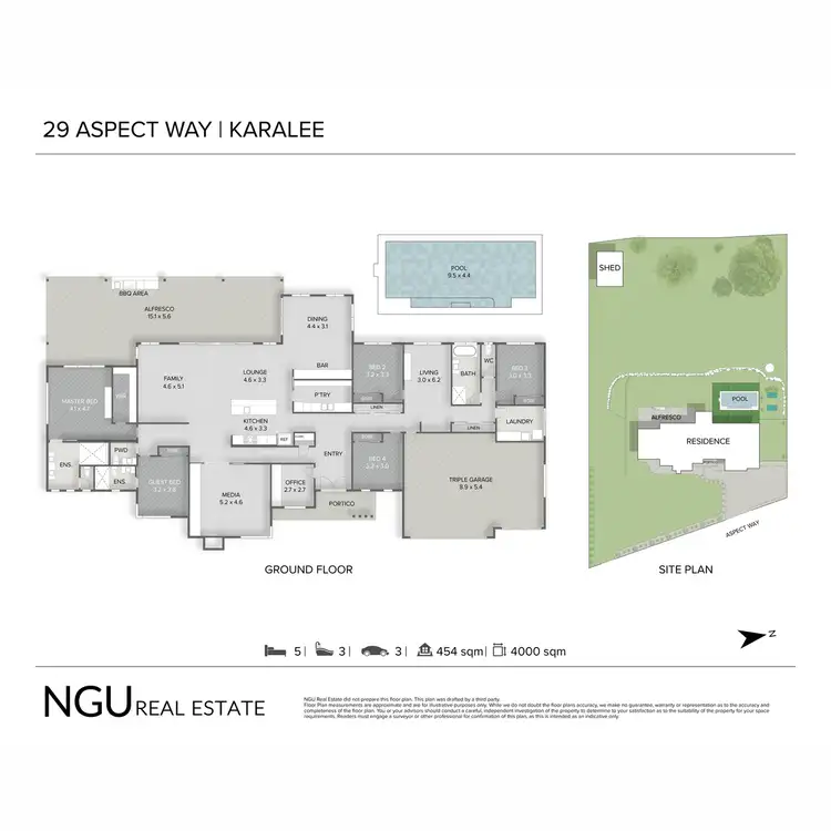 Floorplan of Homely house listing, 29 Aspect Way, Karalee QLD 4306