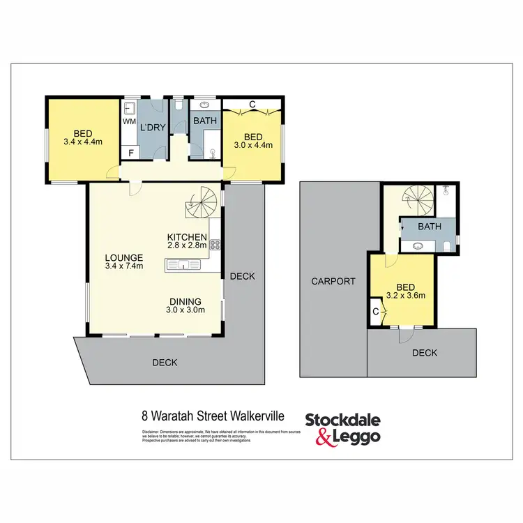 Floorplan of Homely house listing, 8 Waratah Street, Walkerville VIC 3956