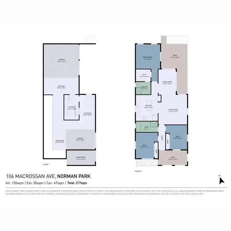 Floorplan of Homely house listing, 106 Macrossan Avenue, Norman Park QLD 4170