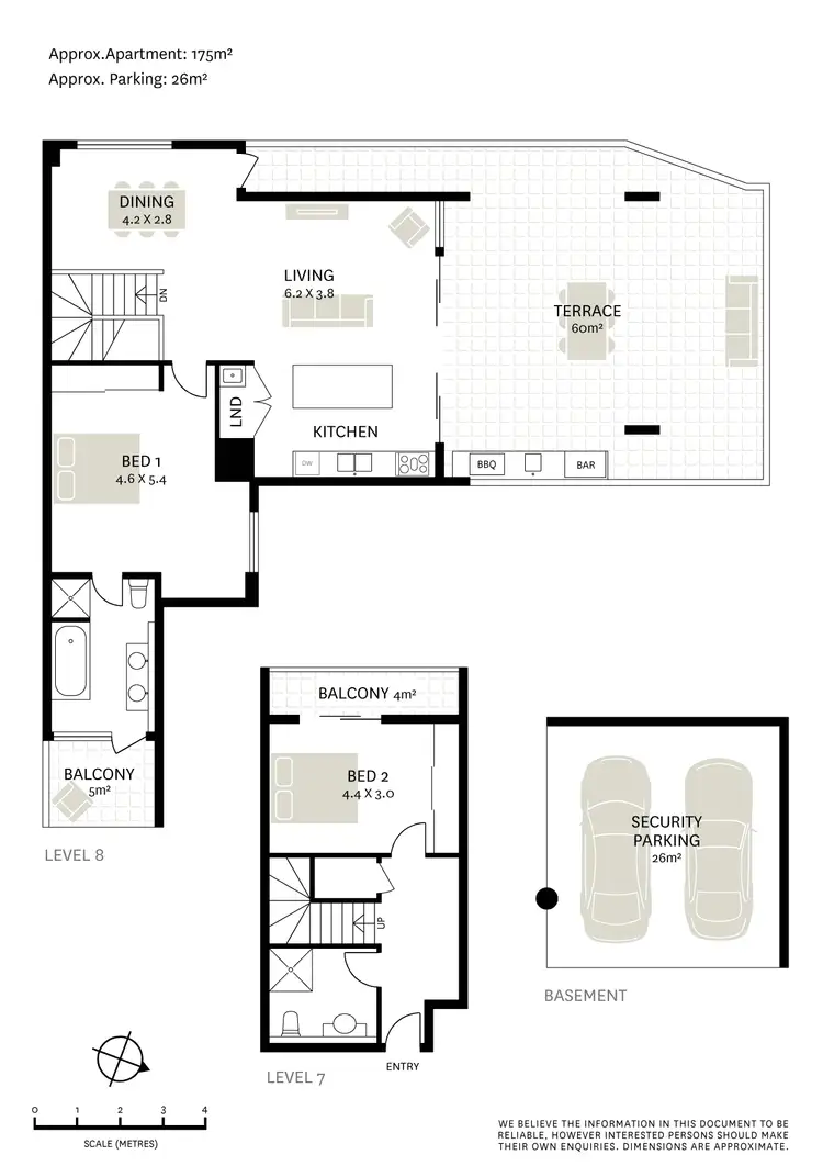 Floorplan of Homely apartment listing, A65/252 Botany Road, Alexandria NSW 2015