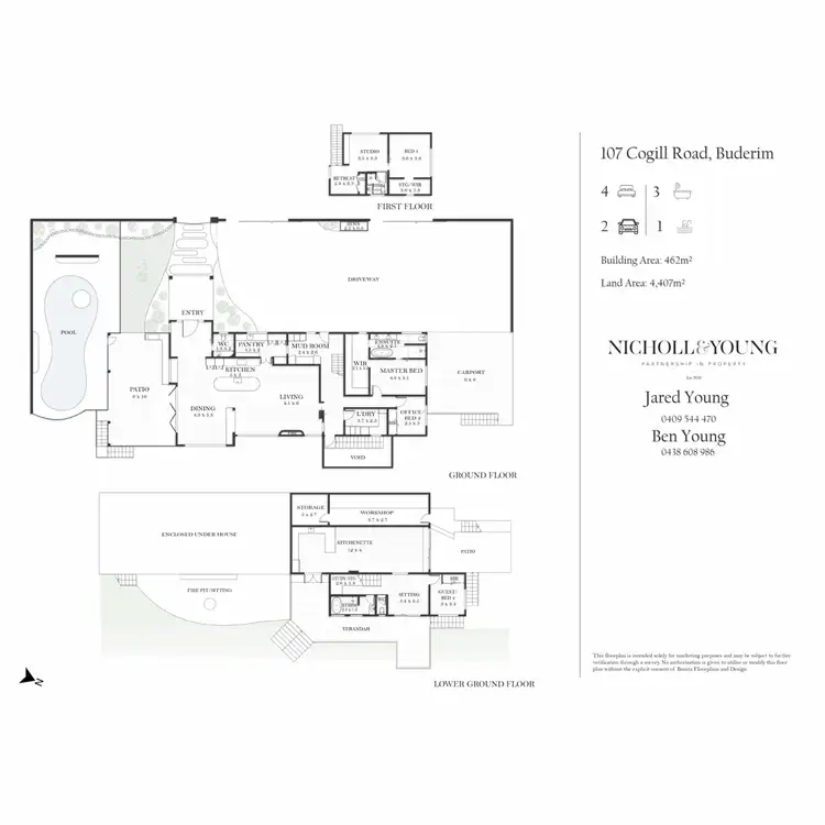 Floorplan of Homely house listing, 107 Cogill Road, Buderim QLD 4556