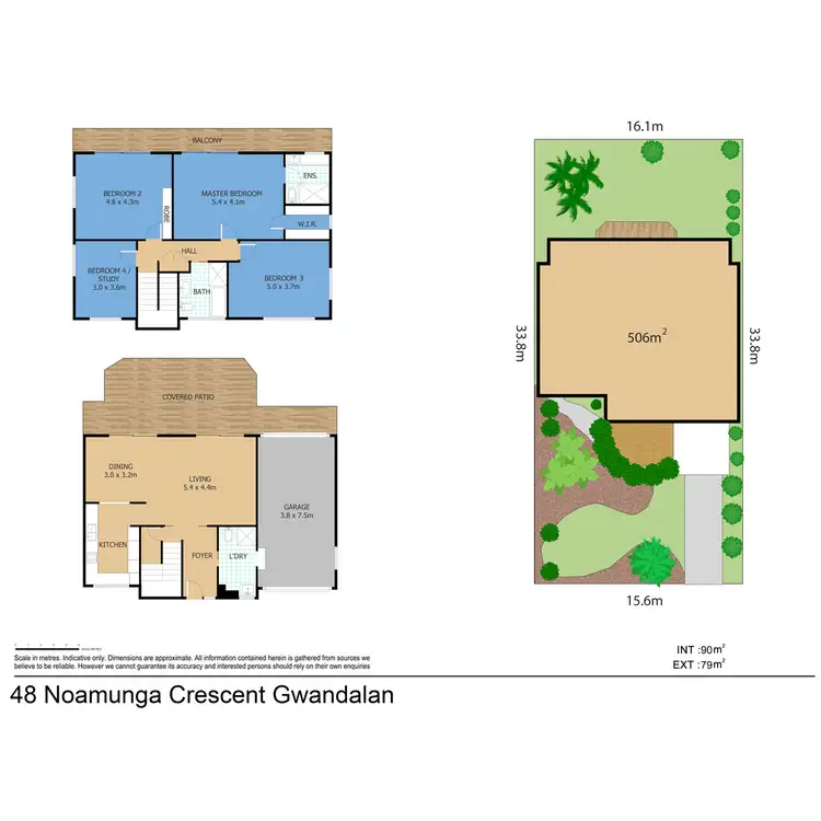 Floorplan of Homely house listing, 48 Noamunga Crescent, Gwandalan NSW 2259