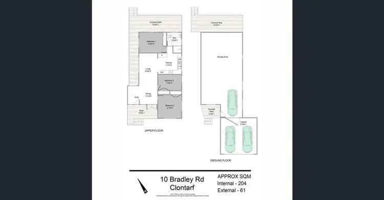 Floorplan of Homely house listing, 10 Bradley Road, Clontarf QLD 4019