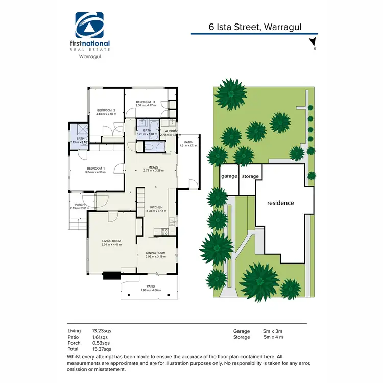 Floorplan of Homely house listing, 6 Ista Street, Warragul VIC 3820