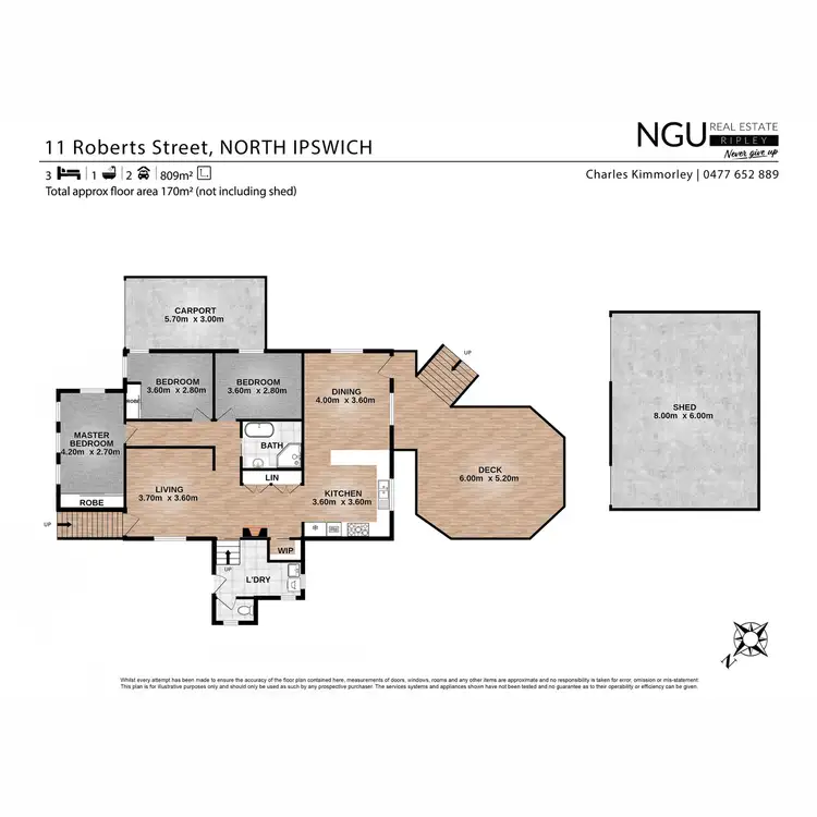 Floorplan of Homely house listing, 11 Roberts Street, North Ipswich QLD 4305