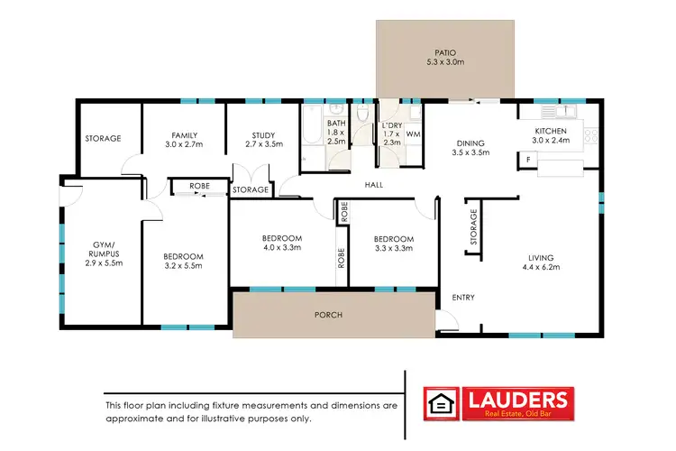 Floorplan of Homely house listing, 2 Dugdale Avenue, Taree NSW 2430