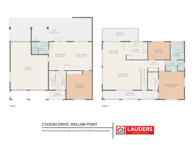 Floorplan of Homely house listing, 3 Ocean Drive, Wallabi Point NSW 2430