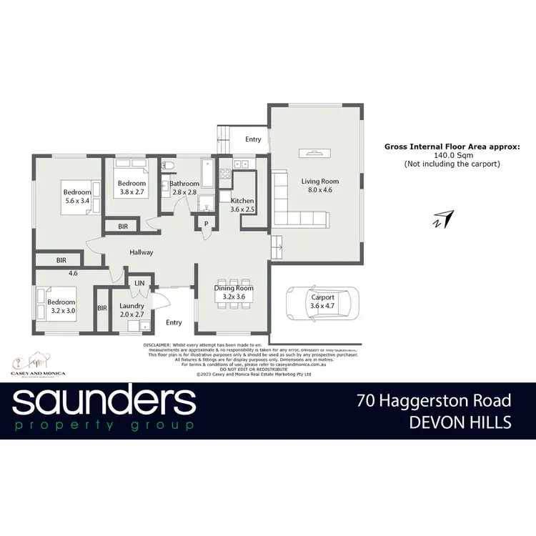 Floorplan of Homely house listing, Lot 18 70 Haggerston Road, Perth TAS 7300