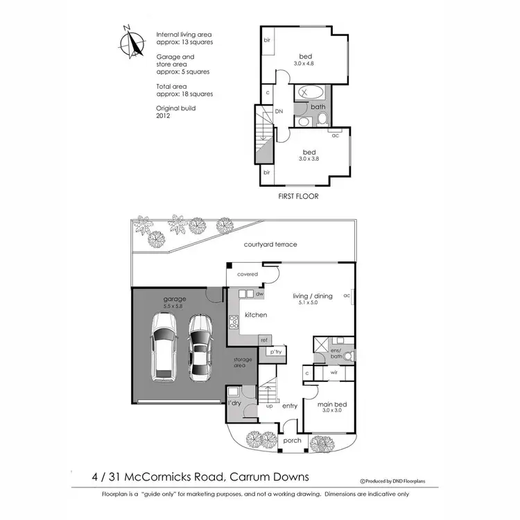 Floorplan of Homely house listing, 4/31 McCormicks Road, Carrum Downs VIC 3201